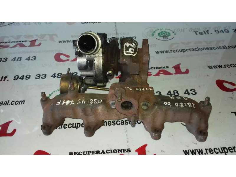 Recambio de turbocompresor para seat ibiza (6k1) sport referencia OEM IAM 038145701F 703674-1 GT1544S