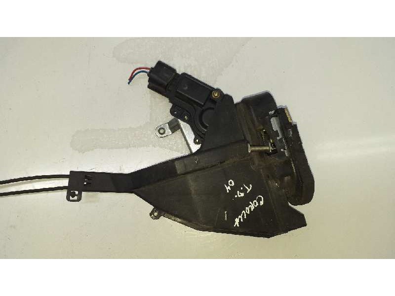 Recambio de cerradura puerta trasera derecha para toyota corolla familiar (e12) 1.6 sol referencia OEM IAM   