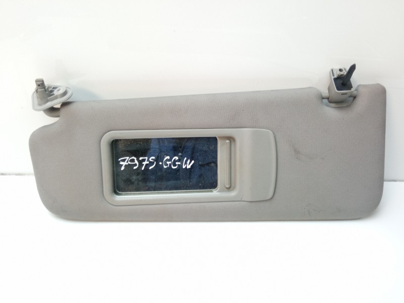 Recambio de parasol izquierdo para bmw serie 3 berlina (e90) referencia OEM IAM 51166981649  