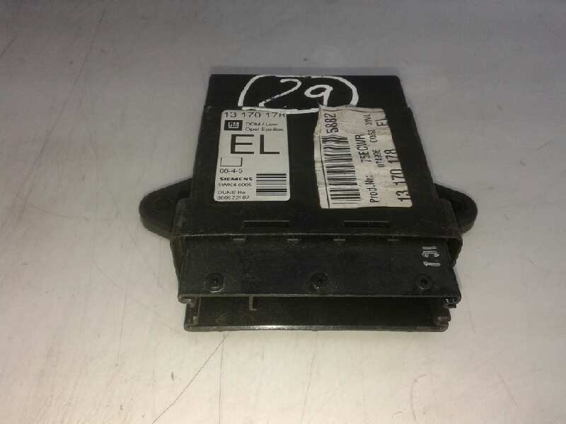 Recambio de centralita cierre para opel vectra c berlina sport referencia OEM IAM 5WK46005 13170178 75ECWR