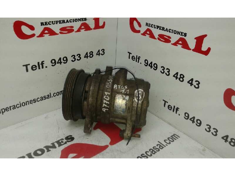 Recambio de compresor aire acondicionado para hyundai atos prime (mx) gl referencia OEM IAM 9770105500  HCC