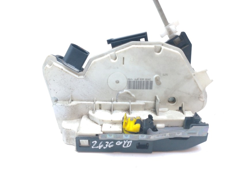 Recambio de cerradura puerta trasera derecha para seat ibiza sc (6j1) 1.6 tdi referencia OEM IAM 6J0839016C  
