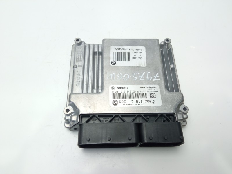 Recambio de centralita motor uce para bmw serie 3 berlina (e90) referencia OEM IAM 0281015043 7811700 