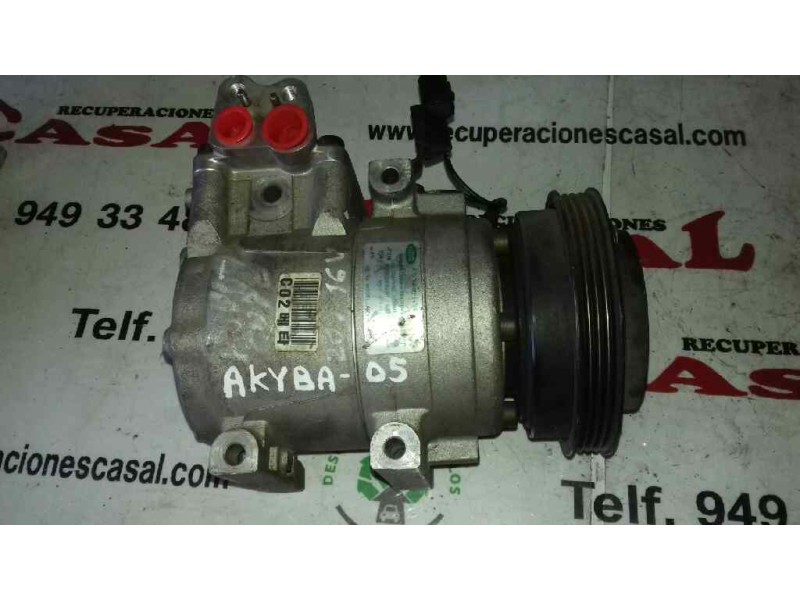 Recambio de compresor aire acondicionado para hyundai coupe (j2) 2.0 16v cat referencia OEM IAM AKYBA05  
