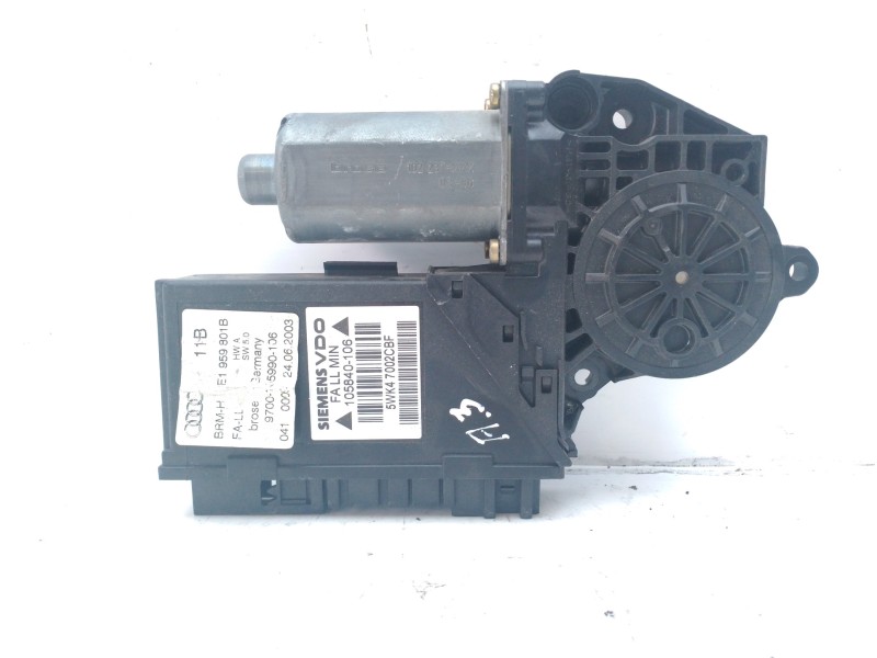 Recambio de elevalunas delantero izquierdo para audi a4 berlina (8e) 1.9 tdi referencia OEM IAM 8E1959801 105840106 