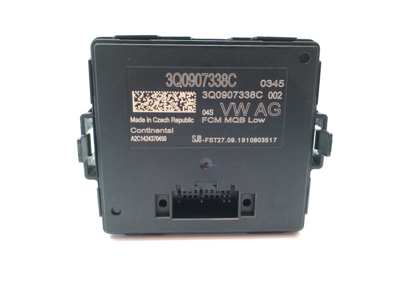 Recambio de modulo electronico para audi a3 sportback (8vf) 1.6 tdi referencia OEM IAM 3Q0907338C  