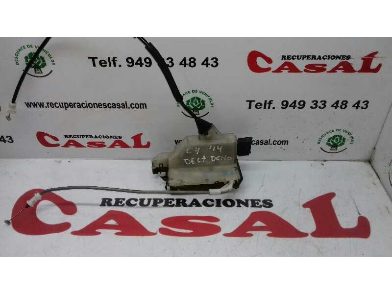 Recambio de cerradura puerta delantera derecha para citroën c4 cactus shine referencia OEM IAM 9685351480  