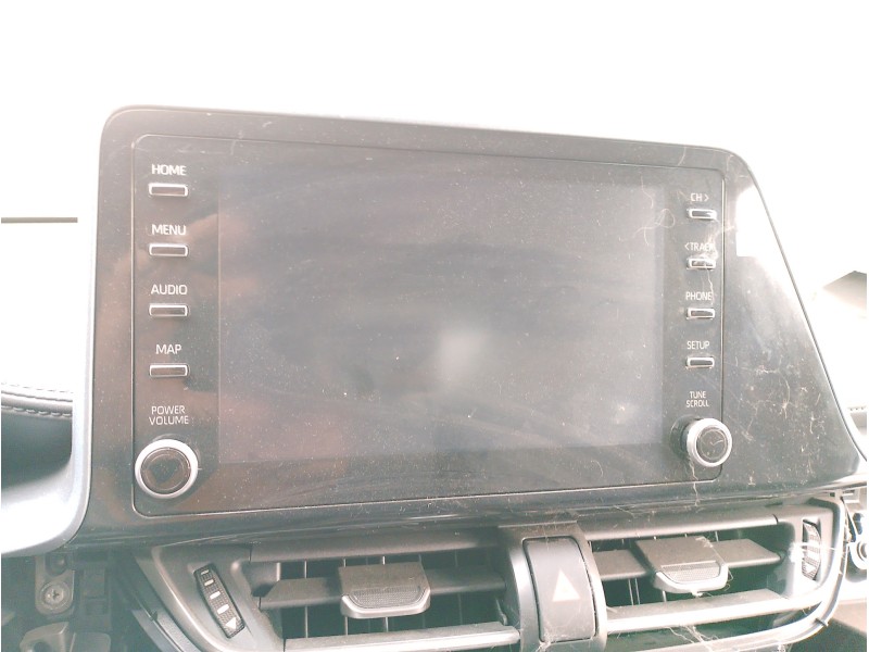 Recambio de pantalla multifuncion para toyota c-hr hybrid advance referencia OEM IAM 86140F4070  