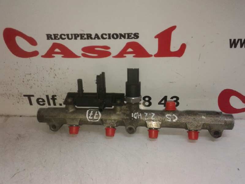 Recambio de rampa inyectora para citroën c5 berlina 2.2 hdi sx automático referencia OEM IAM 0445214017 006318 