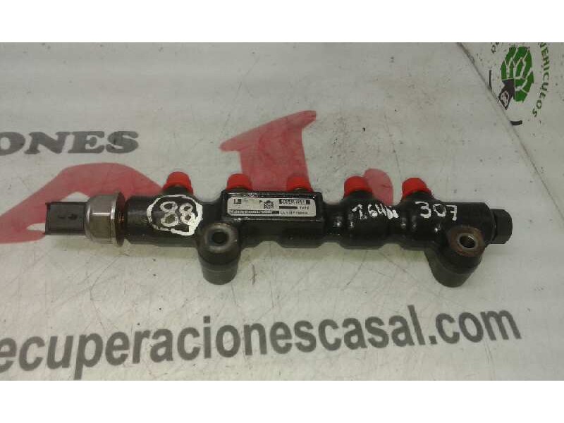 Recambio de rampa inyectora para peugeot 307 (s1) 1.6 hdi referencia OEM IAM 9654592680  