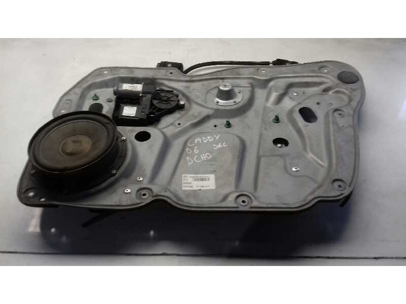 Recambio de elevalunas delantero derecho para volkswagen caddy furgón/kombi furgón bmt referencia OEM IAM 1T0837756 117106J 