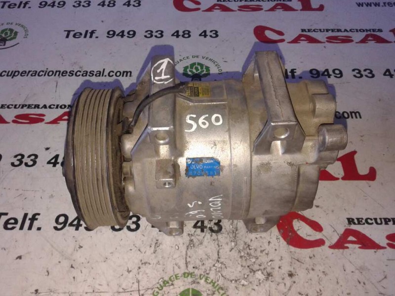 Recambio de compresor aire acondicionado para volvo s80 berlina 2.4 (103kw) referencia OEM IAM 8708581  
