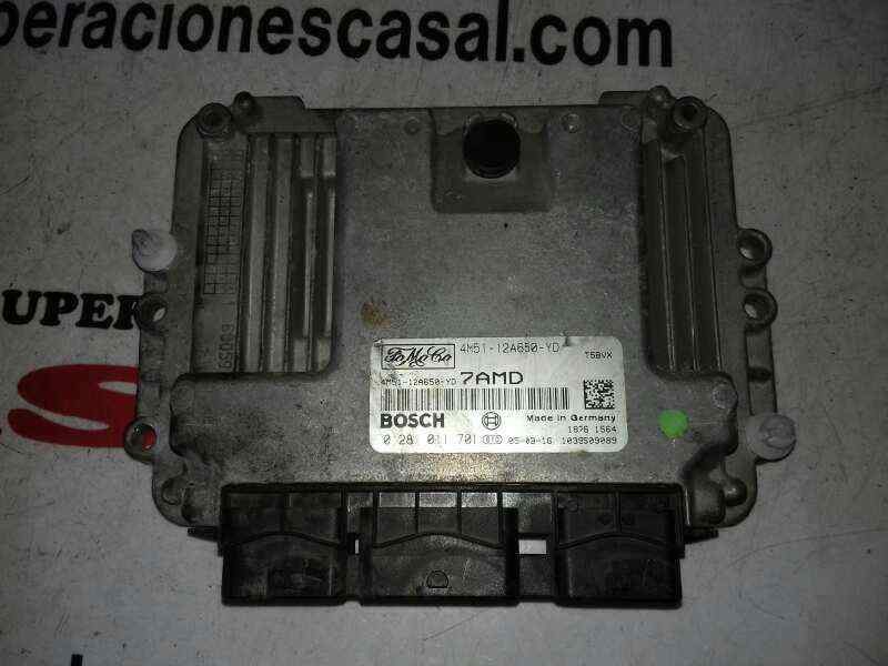 Recambio de centralita motor uce para ford focus c-max (cap) trend (d) referencia OEM IAM 0281011701 4M5112A650YD 