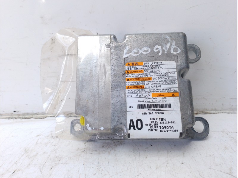 Recambio de centralita airbag para toyota avensis touring sports business advance referencia OEM IAM 8917005380  