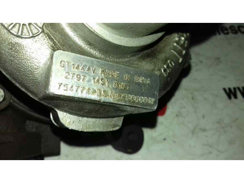 Recambio de turbocompresor para tata indica idi referencia OEM IAM 754774-3 279714510101 GT1444V