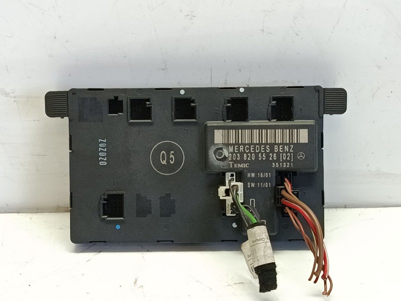Recambio de modulo electronico para mercedes-benz clase c (w203) c 220 cdi (203.006) referencia OEM IAM A2038205526  