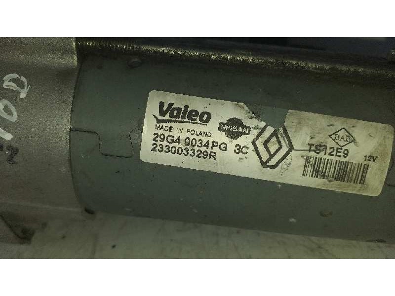 Recambio de motor arranque para dacia sandero stepway referencia OEM IAM 233003329R 29G40034PG 