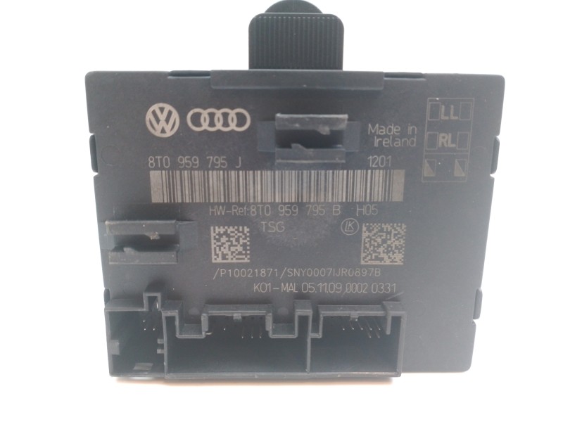 Recambio de centralita cierre para audi a5 sportback (8t) 2.0 tdi (105kw) referencia OEM IAM 8T0959795J  
