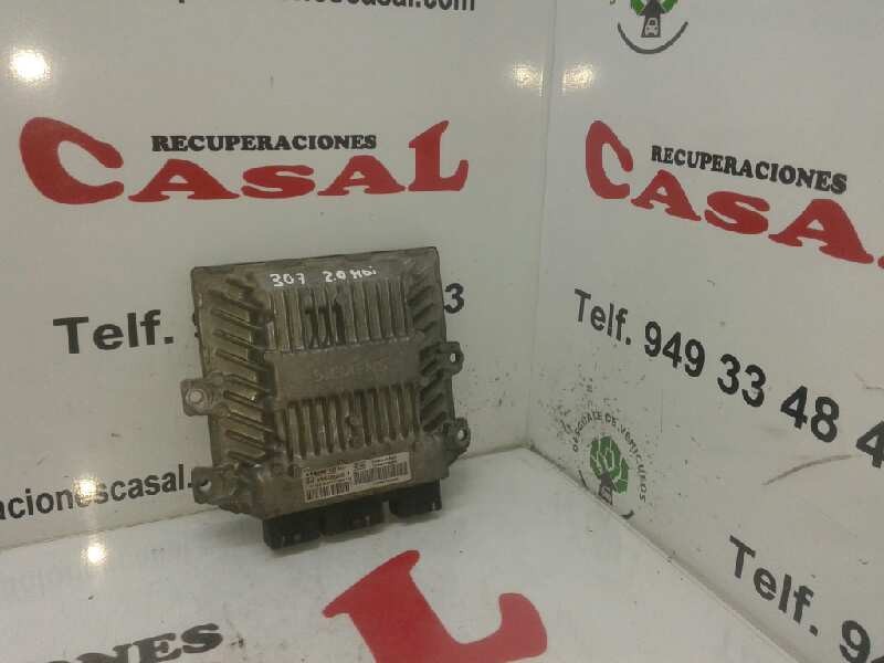 Recambio de centralita motor uce para peugeot 307 (s1) xt referencia OEM IAM 5WS40135CT 9653059480 9647423380
