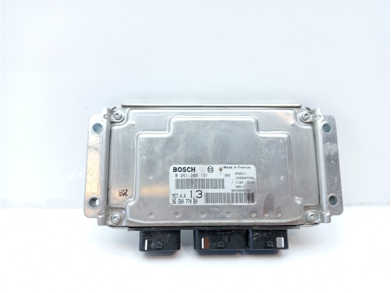 Recambio de centralita motor uce para peugeot 1007 1.6 16v cat referencia OEM IAM 1940LT 9658477080 0261208191