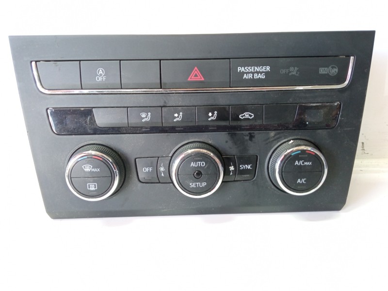 Recambio de mando calefaccion / aire acondicionado para seat leon sc (5f5) i-tech ecomotive referencia OEM IAM 5F0907044M 5F0907