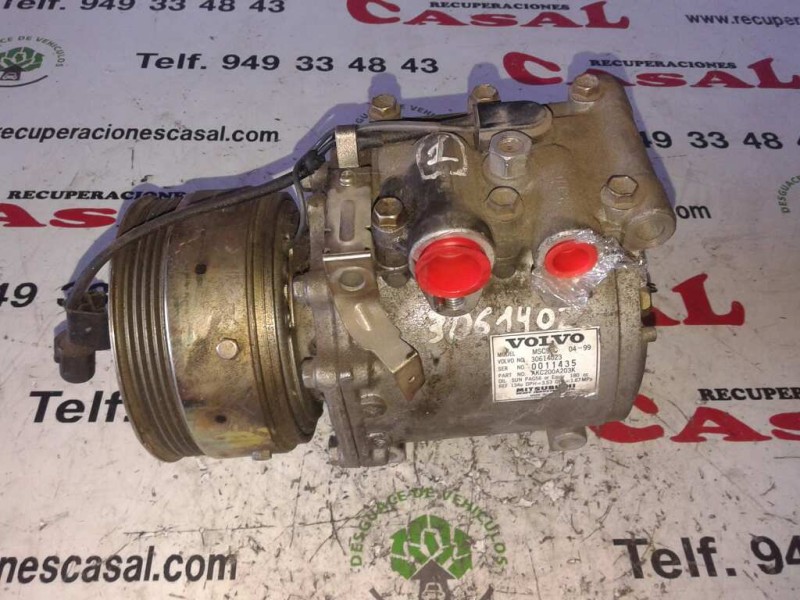 Recambio de compresor aire acondicionado para volvo s40 berlina 1.8 16v referencia OEM IAM 30614023  