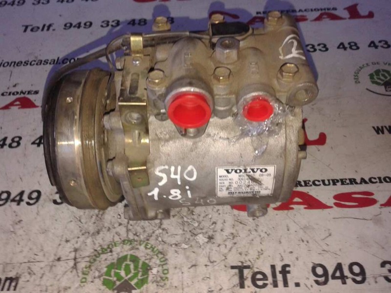 Recambio de compresor aire acondicionado para volvo s40 berlina 1.8 16v referencia OEM IAM 30614023  