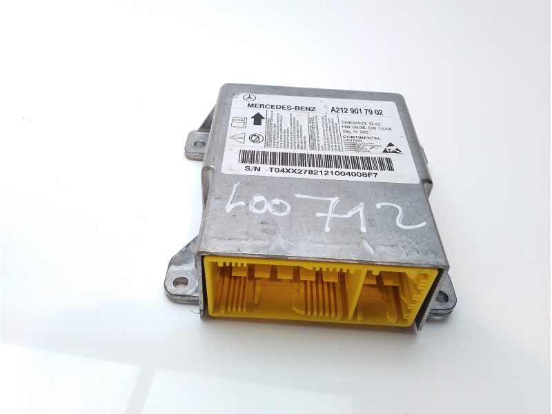Recambio de centralita airbag para mercedes-benz clase e (w212) lim. 2.0 cgi cat referencia OEM IAM A2129017902  