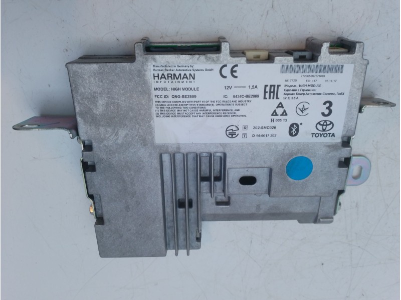 Recambio de modulo electronico para toyota c-hr referencia OEM IAM 8611F4030 6434C-BE2808 / QNG-BE2808 / 