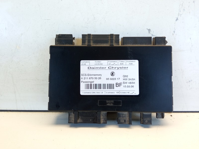 Recambio de modulo electronico para mercedes-benz clase r (w251) 350 (251.056) referencia OEM IAM A2118705026  