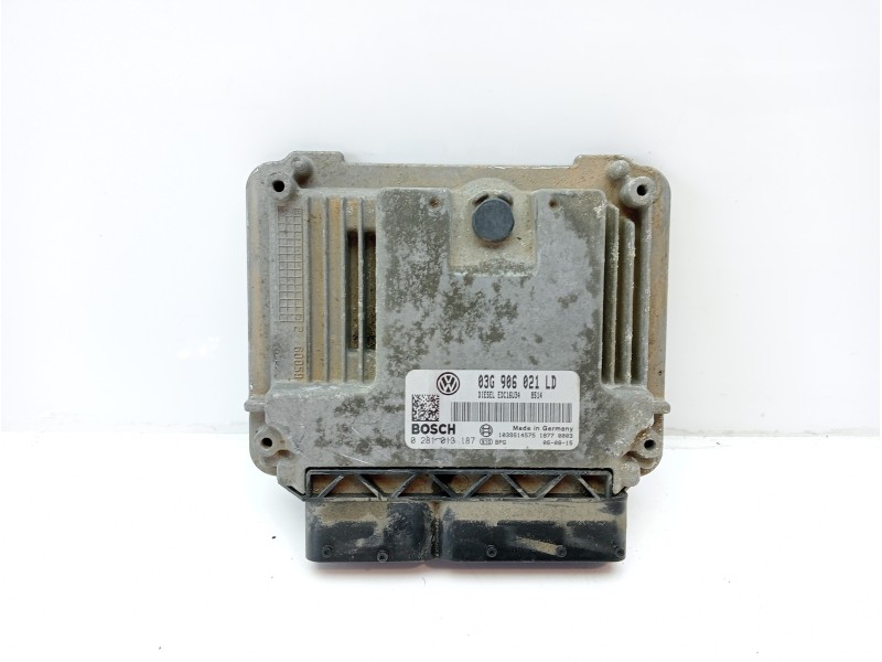 Recambio de centralita motor uce para skoda octavia berlina (1z3) 2.0 tdi referencia OEM IAM 0281013187  