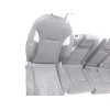Recambio de juego asientos completo para peugeot 2008 (--.2013) active referencia OEM IAM 8846VG 8846VH 