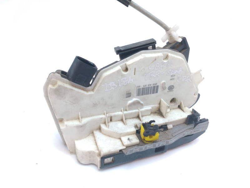 Recambio de cerradura puerta trasera derecha para seat ibiza (6j5) stylance / style referencia OEM IAM 6J0839016F  