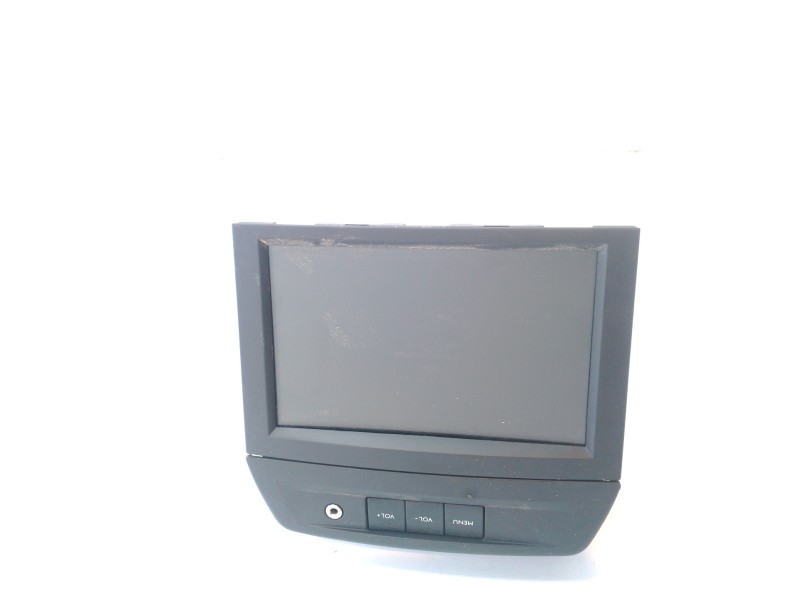 Recambio de pantalla multifuncion para peugeot partner kombi 1.6 blue-hdi fap referencia OEM IAM 98108592ZD  