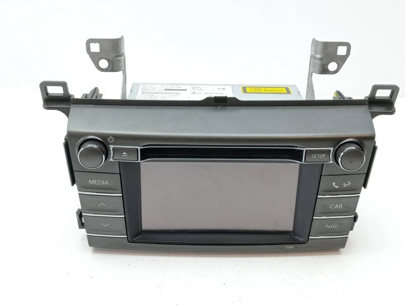 Recambio de sistema audio / radio cd para toyota rav 4 active referencia OEM IAM 8614042040  