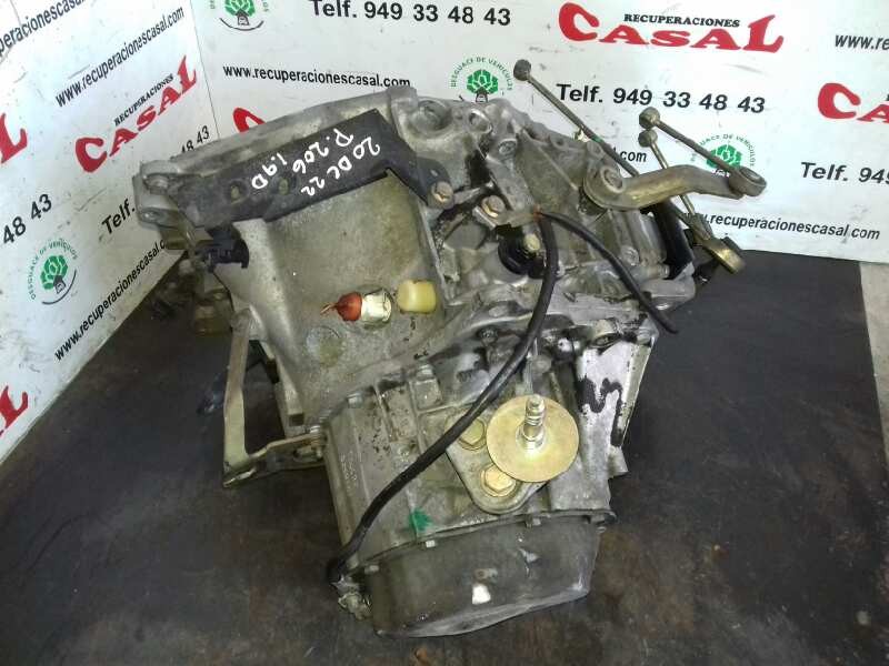 Recambio de caja cambios para peugeot 206 berlina x-line referencia OEM IAM 20DL22  
