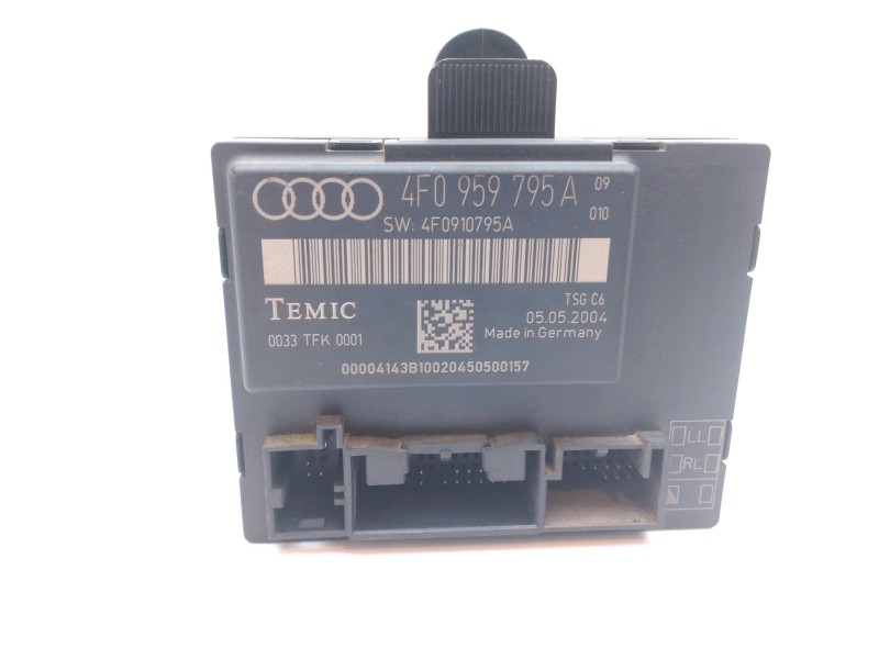 Recambio de centralita cierre para audi a6 berlina (4f2) 3.0 tdi quattro (165kw) referencia OEM IAM 4F0959795A  