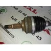 Recambio de transmision delantera derecha para renault clio iii confort dynamique referencia OEM IAM 8200538738  