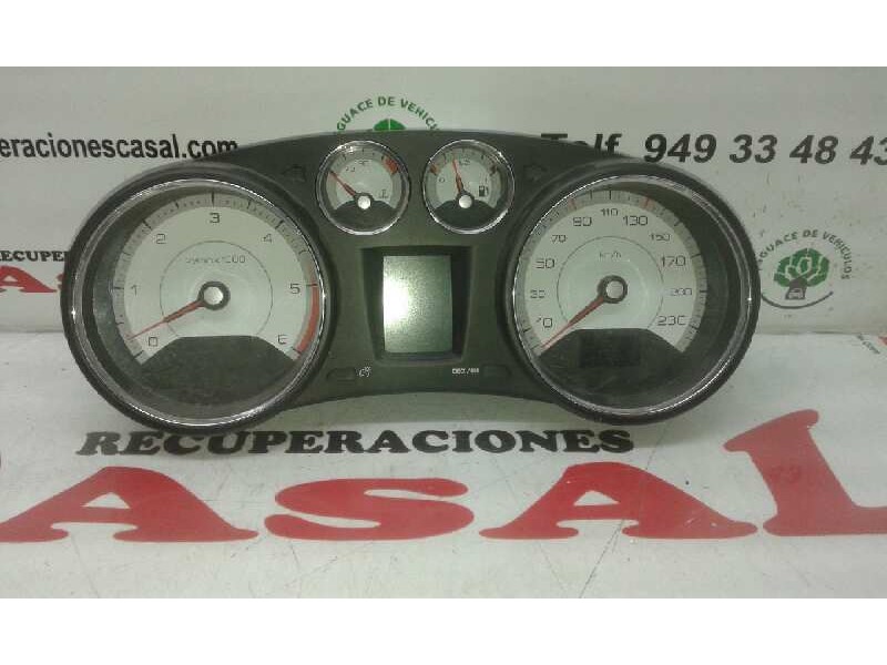 Recambio de cuadro instrumentos para peugeot 308 1.6 16v referencia OEM IAM 9665107680 610337 503001555309