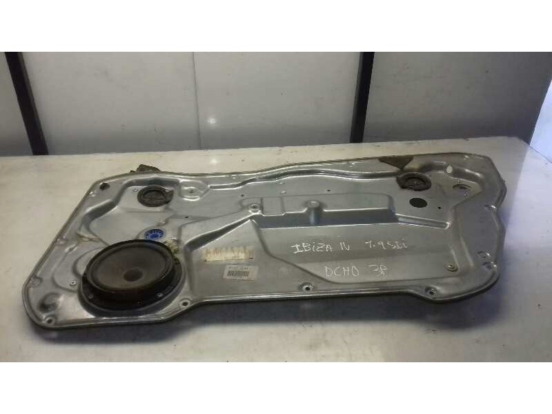 Recambio de elevalunas delantero derecho para seat ibiza (6l1) stella referencia OEM IAM 6L3837752 990698 