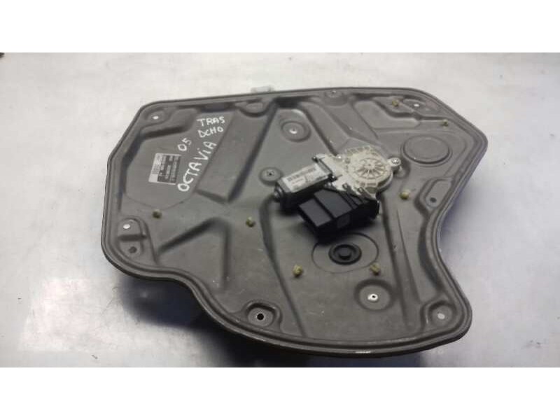Recambio de elevalunas trasero izquierdo para skoda octavia berlina (1z3) elegance referencia OEM IAM 1Z0839655 848000 