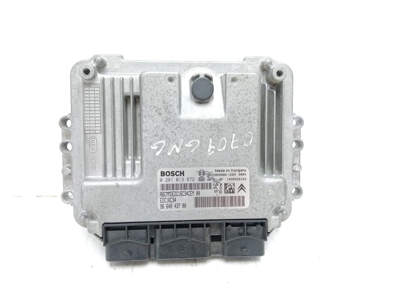 Recambio de centralita motor uce para citroën c4 picasso avatar referencia OEM IAM 1942J1 1942J2 