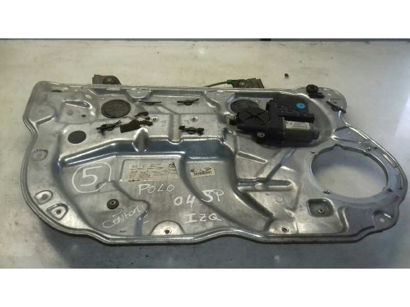 Recambio de elevalunas delantero izquierdo para volkswagen polo (9n3) sportline referencia OEM IAM 6Q4837401H  