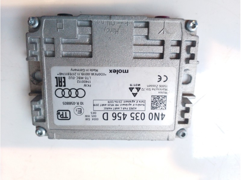 Recambio de modulo electronico para cupra formentor tsi cupra referencia OEM IAM 4N0035456D  