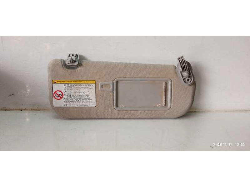 Recambio de parasol derecho para hyundai i30 (gd) 25 aniversario referencia OEM IAM   