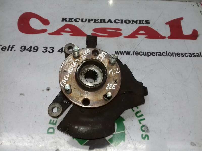 Recambio de mangueta delantera izquierda para chevrolet aveo ls referencia OEM IAM   