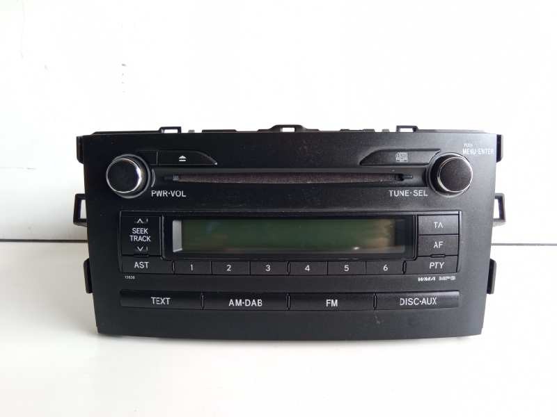 Recambio de sistema audio / radio cd para toyota auris luna+ referencia OEM IAM 8612002A50  