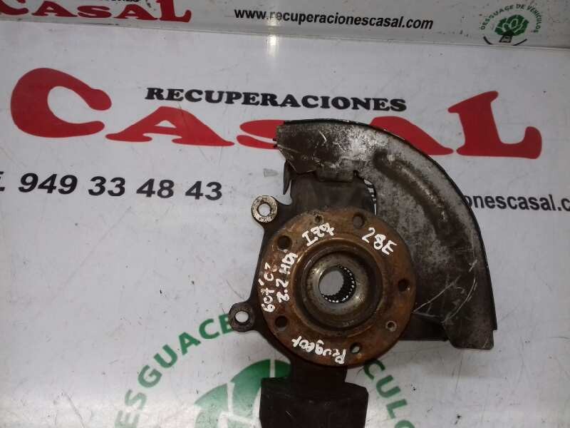 Recambio de mangueta delantera izquierda para peugeot 607 (s1) básico referencia OEM IAM AB28G  
