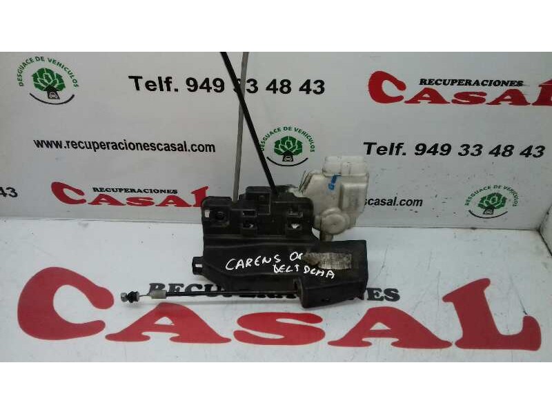 Recambio de cerradura puerta delantera derecha para kia carens 2.0 crdi lx monovolumen referencia OEM IAM   