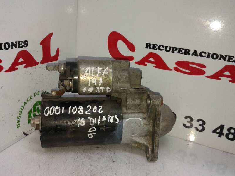 Recambio de motor arranque para alfa romeo 147 (190) 1.9 jtd impression referencia OEM IAM 0001108202  